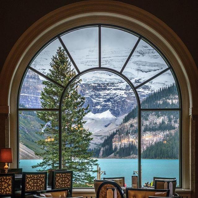 Dinner on Lake Louise, Banff