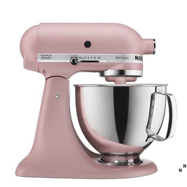 Artisan® Series 5 Quart Tilt-Head Stand Mixer, Matte Dried Rose