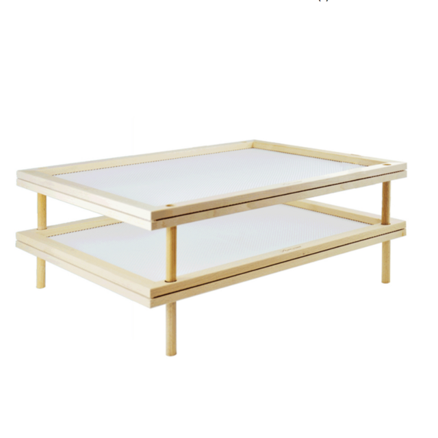 Eppicotispai Stackable Pasta & Food Drying Rack, Set of 2, 19.7" x 15.75"