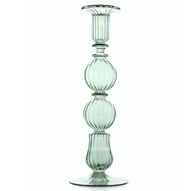 Ombo Glass Candlestick