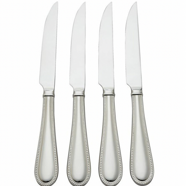 LENOX CORPORATION LYNDON SET OF 4 STEAK KNIVES
