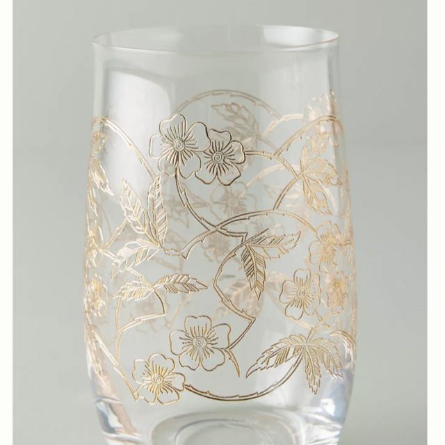 Fiorella Highball Glasses, Set of 4