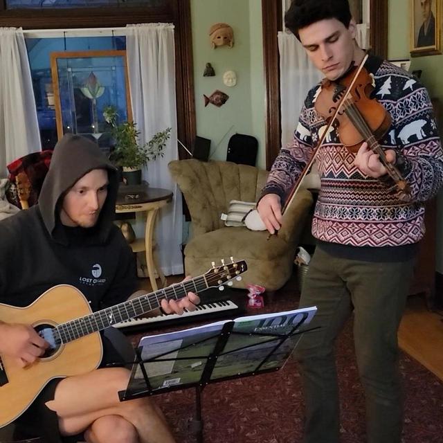 Fiddle lessons for Jake
