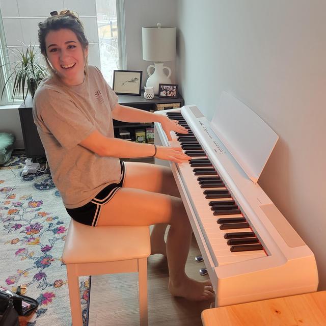 Piano lessons for Molly