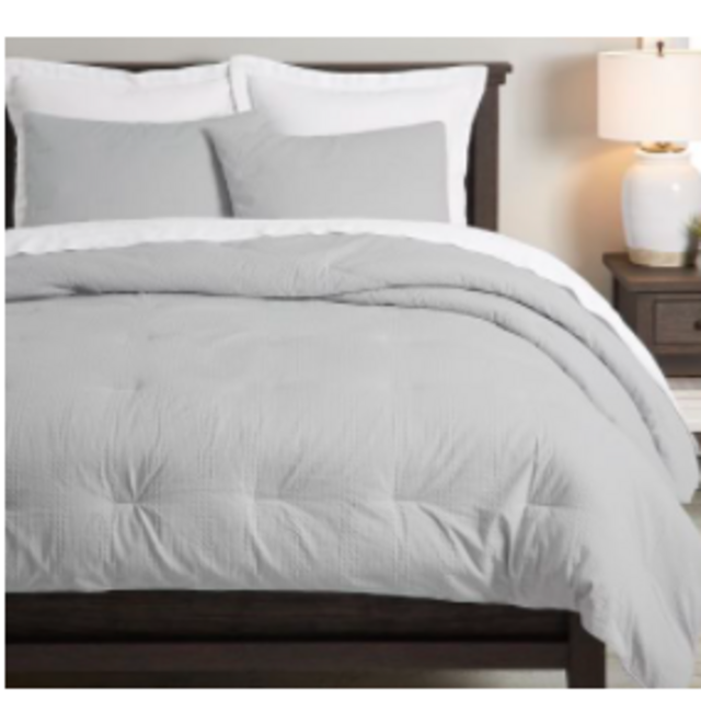 Honeycomb Organic Cotton Comforter & Shams