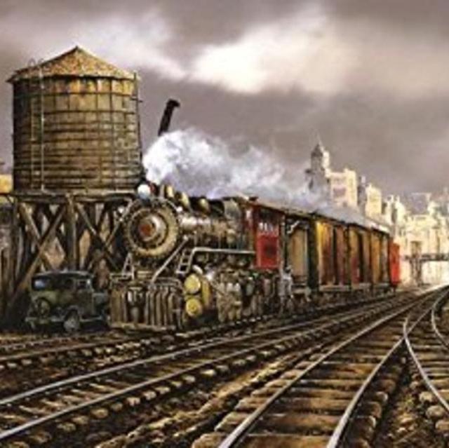 The Broadway Switch a 1000-Piece Jigsaw Puzzle by Sunsout Inc.