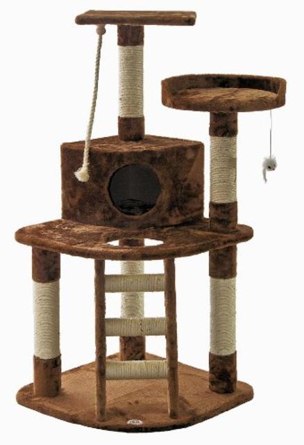 Go Pet Club Cat Tree, Brown, F49