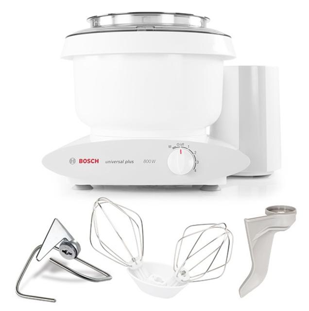 Bosch Mixer - Universal Plus, 800 Watt, 6.5 Quart - Mother's Day Special, FREE Attachment