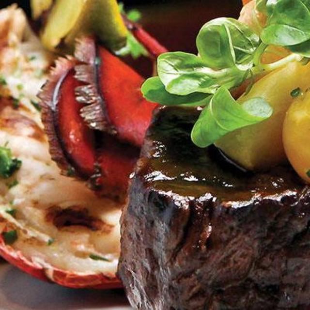 Dinner for 2 at the Steakhouse Onboard the Ship