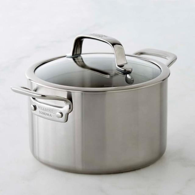 Williams-Sonoma Professional Stainless-Steel Soup Pot, 4 Qt.