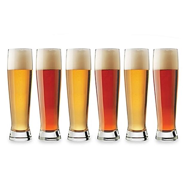 Libbey® Craft Brews 16-Ounce Pilsner Glasses (Set of 6)
