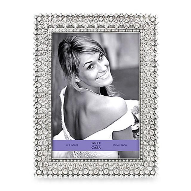 Arte de Casa Pewter 5-Inch x 7-Inch Frame
