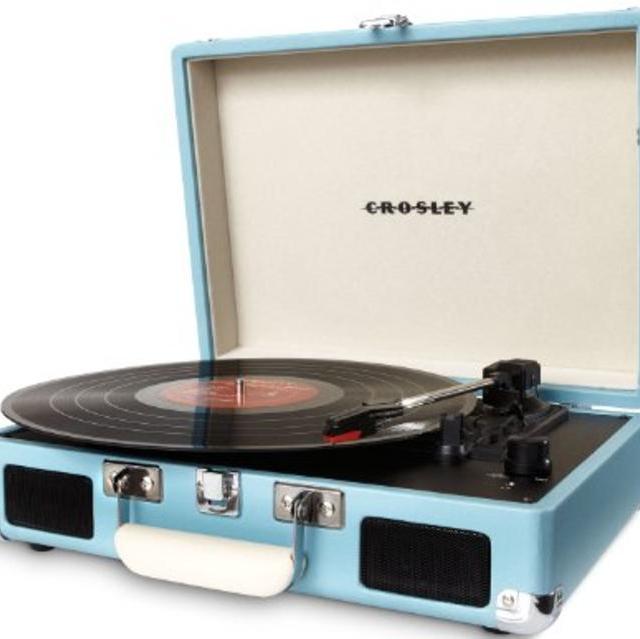 Crosley CR8005A-TU Cruiser Portable Turntable (Turquoise)