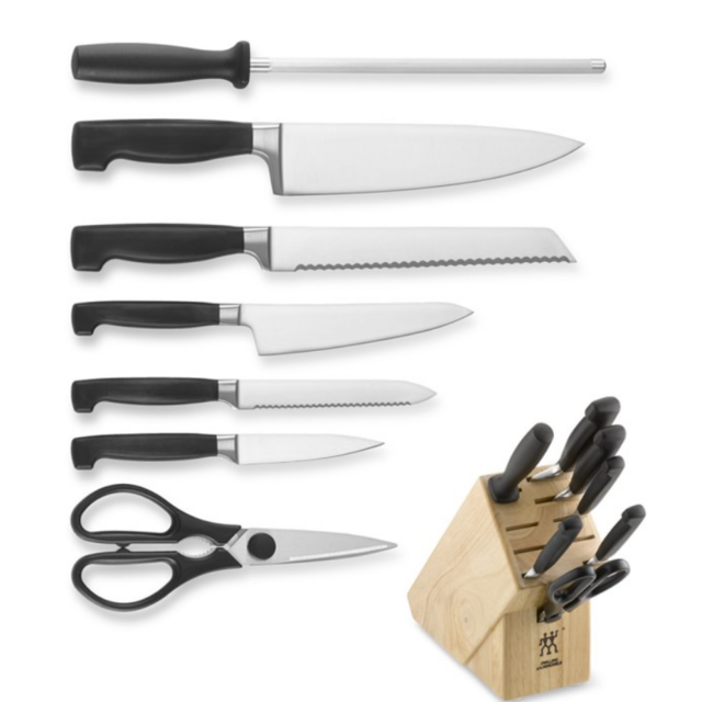 Zwilling J.A. Henckels Four Star 8-Piece Knife Block Set