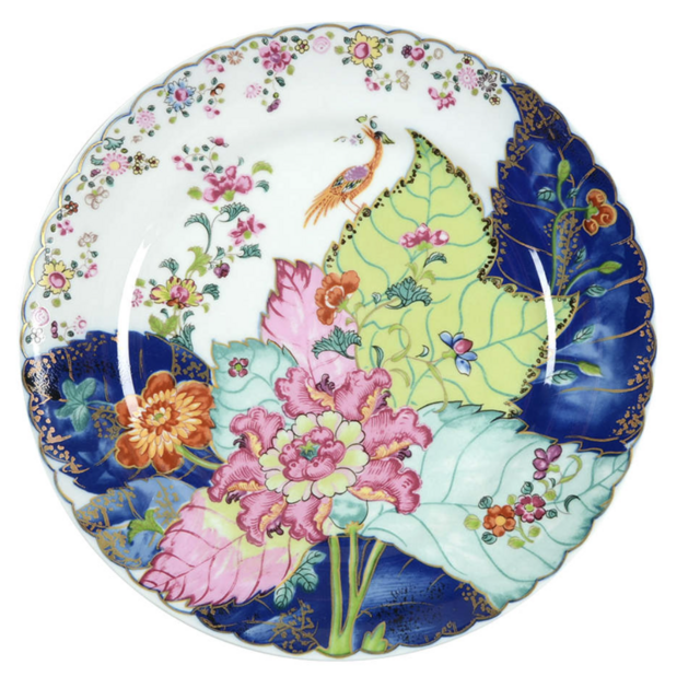 Dinner Plate Tobacco Leaf by Mottahedeh