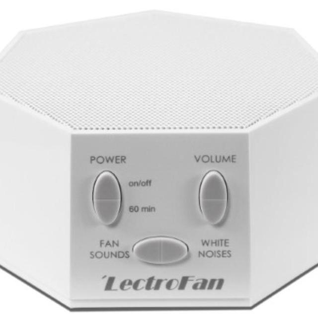 LectroFan - Fan Sound and White Noise Machine, White  by LectroSound