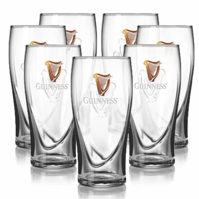 Guinness Pint Glass Multi Pack (Set of 6)