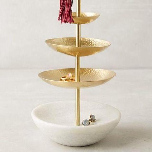 Tasseled Jewelry Stand