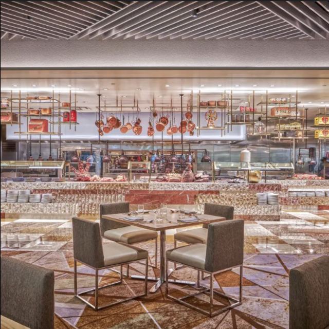 Dinner at Bacchanal Buffet