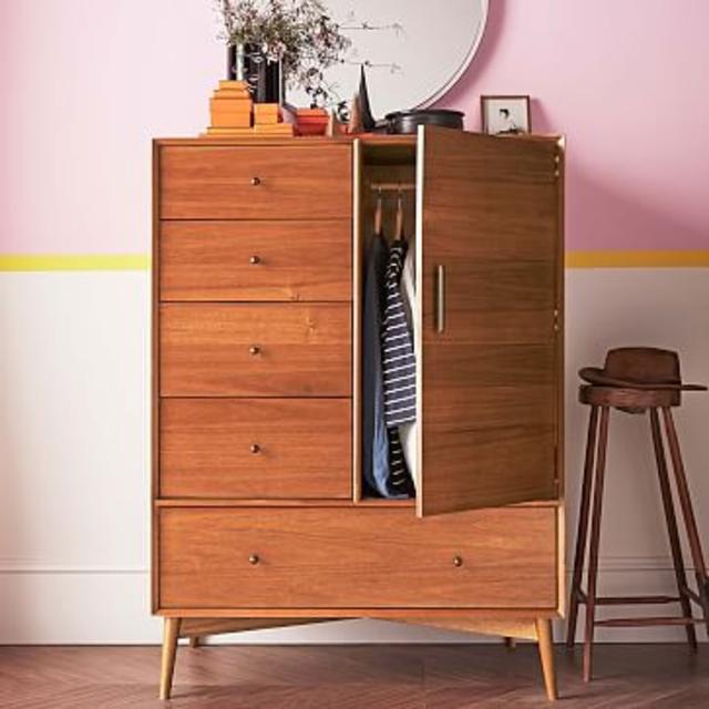 Mid-Century Chifforobe - Acorn