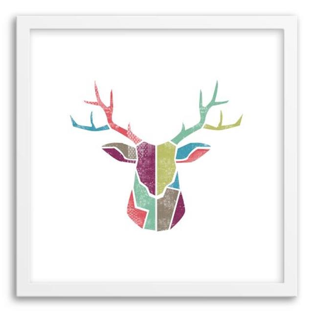 Abstract Deer Trophy
