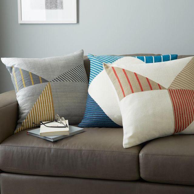 Steven Alan Hand-Blocked Pillow Cover