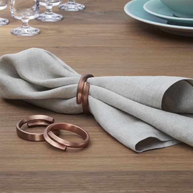 Wrap Copper Napkin Ring