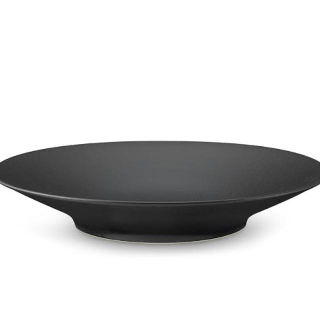 Four Wok Plates from Apilco Reglisse Dinnerware Collection