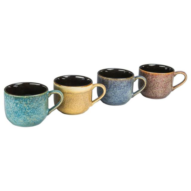 8 Piece 16 oz. Reactive Mug Set by BIA Cordon Bleu