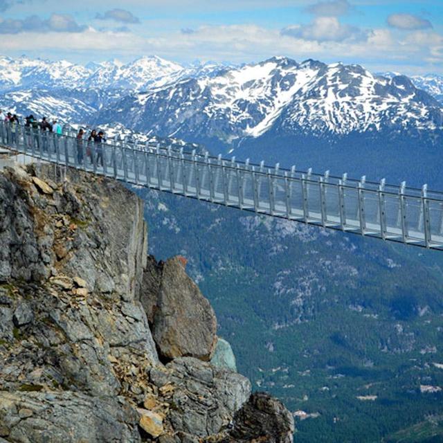 Peak 2 Peak Gondola ride & Skybridge