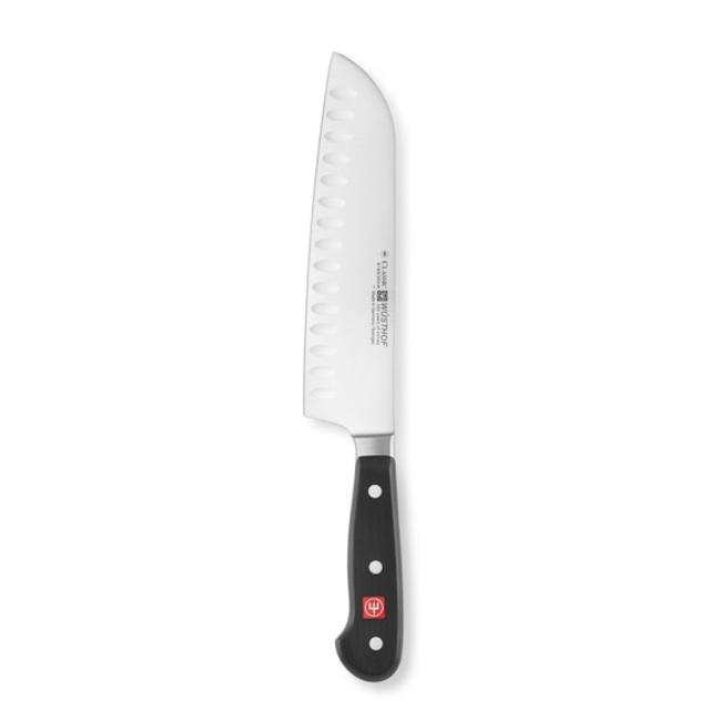 Wüsthof Classic 8" Hollow-Edge Santoku Knife