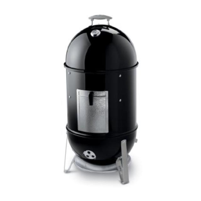 Weber 721001 Smokey Mountain Cooker 18-Inch Charcoal Smoker, Black