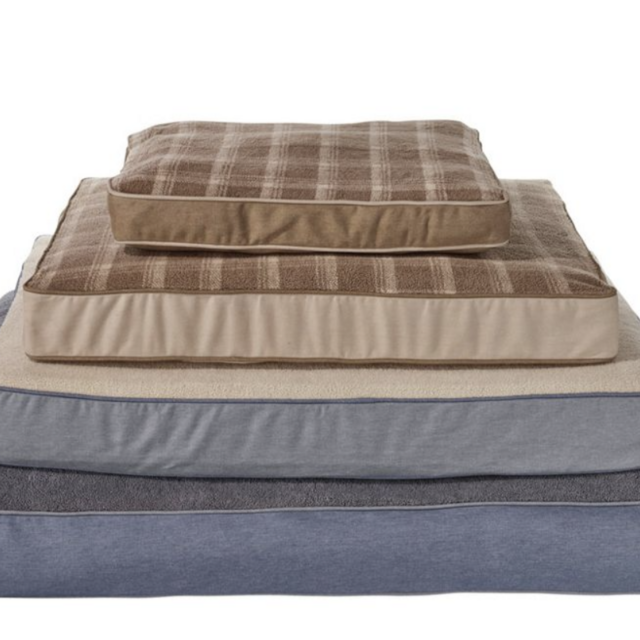 Premium Fleece Dog Bed Set, Rectangular