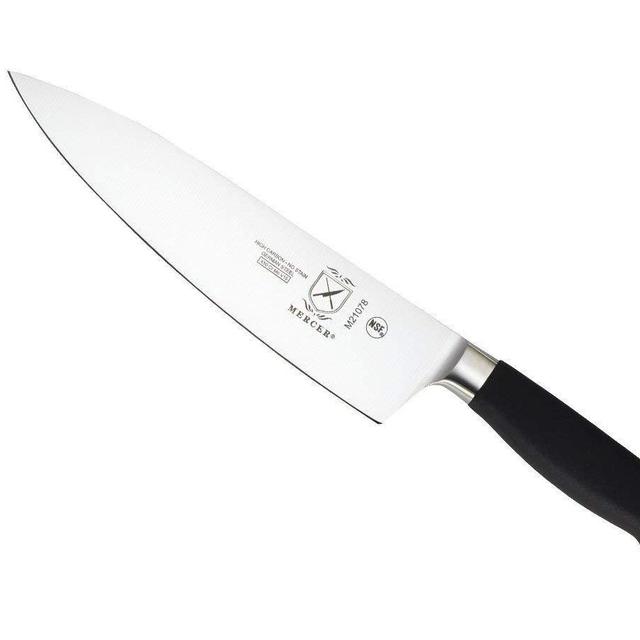 Mercer Culinary Genesis Forged Short Bolster Forged Chef's Knife, 8 Inch