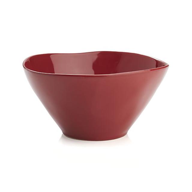 Marin Red Serving Bowl