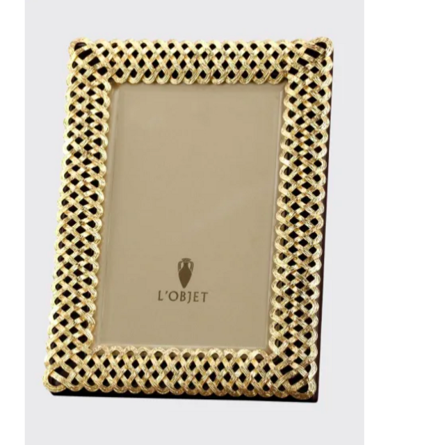 Gold Braid 5" x 7" Picture Frame