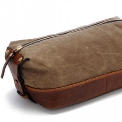 Ernest Alexander Cooper British Tan Wax Shave Kit