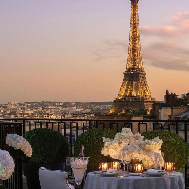 Wedding Night Dinner at Les Ombres
