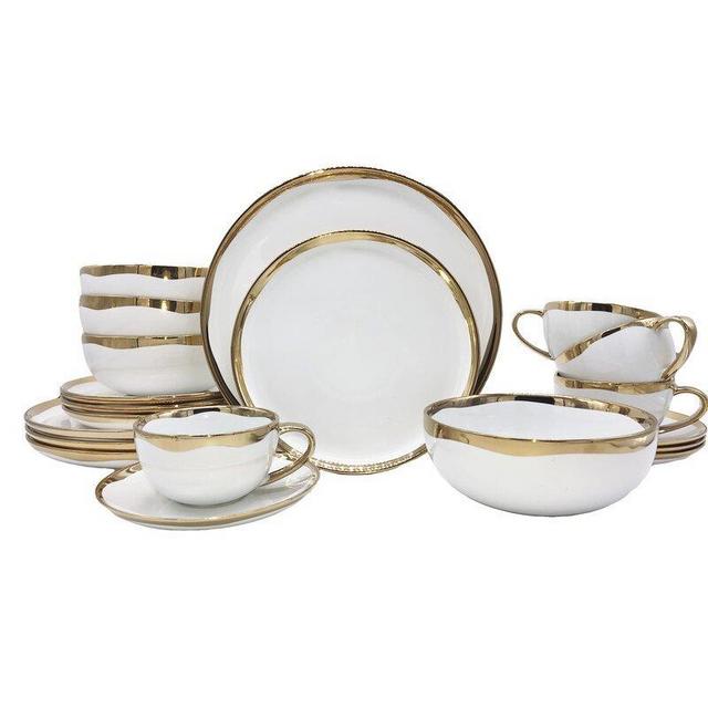 Dauville 20 Piece Dinnerware Set, Service for 4