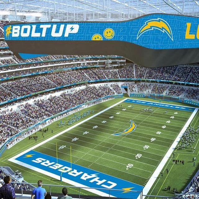 1st Chargers Game at New SoFi Stadium