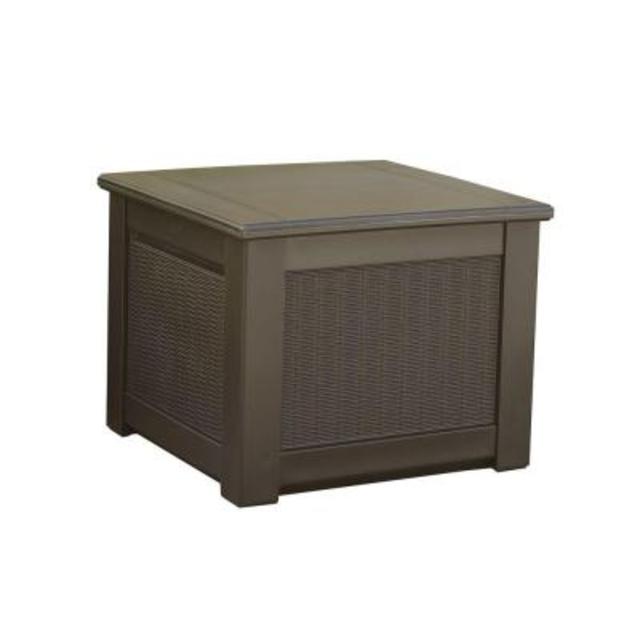 56 gal. Bridgeport Resin Storage Cube Deck Box
