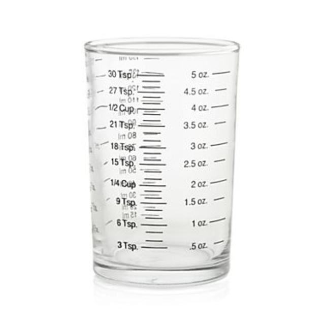 Glass 5-Ounce Mini Measuring Cup