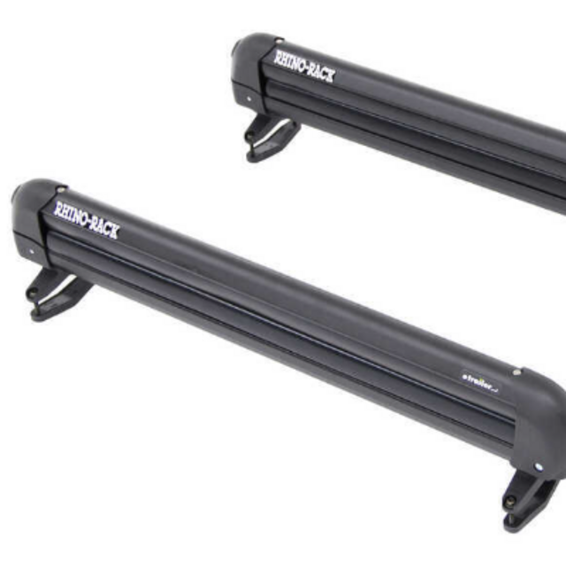 Rhino-Rack Ski and Snowboard Carrier - Locking - 6 Pairs of Skis or 4 Boards