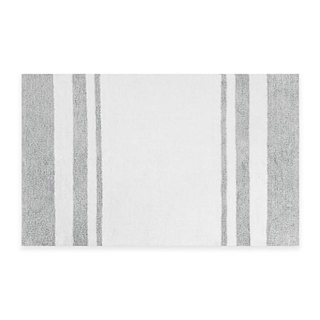 Madison Park Reversible Cotton 20-Inch x 30-Inch Bath Rug