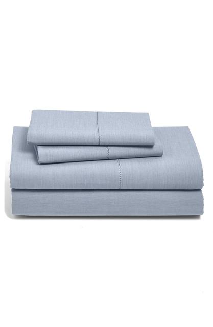 Nordstrom at Home 400 Thread Count Fitted Chambray Sheet (Buy & Save)