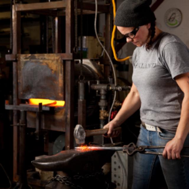 Glass Blowing I Class at The Crucible