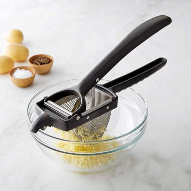 Williams-Sonoma Angled Potato Ricer, Grey