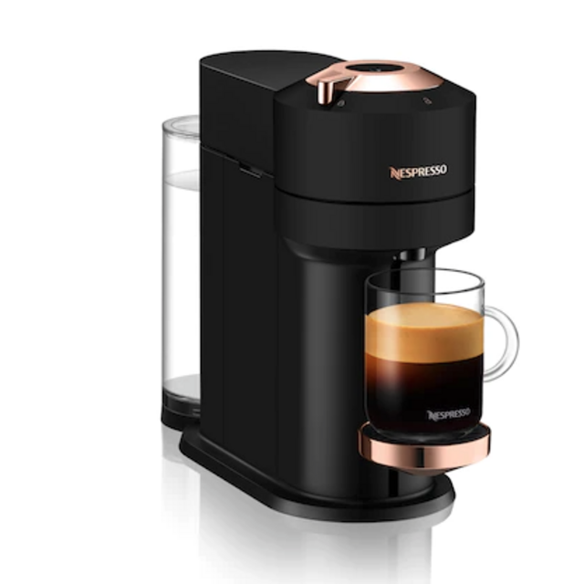 Vertuo Next Deluxe Matte Black Rose Gold