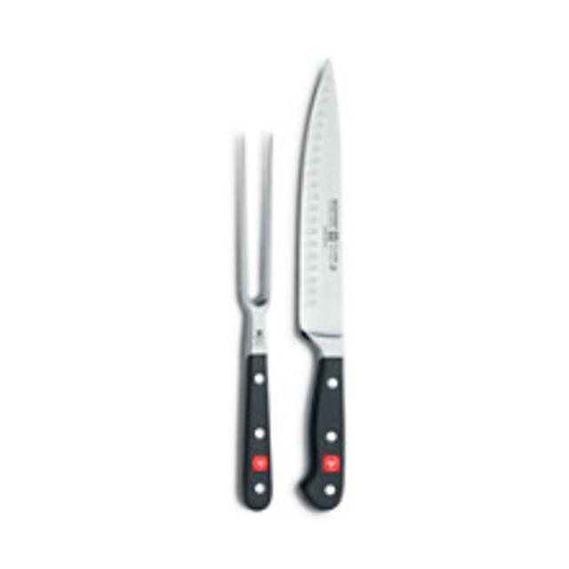 Wüsthof Classic 2-Piece Hollow Edge Carving Set