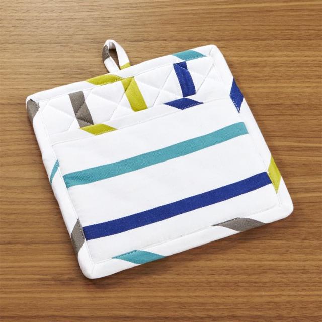 Coastal Stripe Pot Holder